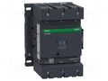 Contactor: 3-pole; NO x3; Auxiliary contacts: NO + NC; 110VAC SCHNEIDER ELECTRIC LC1D115F7