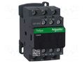 Contactor: 3-pole; NO x3; Auxiliary contacts: NO + NC; 380VAC; 12A SCHNEIDER ELECTRIC LC1D12Q7
