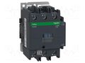 Contactor: 3-pole; NO x3; Auxiliary contacts: NO + NC; 24VDC; 95A SCHNEIDER ELECTRIC LC1D95BD