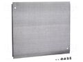 Cable gland plate; galvanised steel; W: 216mm; L: 315mm; Thk: 1.5mm SCHNEIDER ELECTRIC NSYEC44