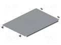 Cable gland plate; galvanised steel; W: 416mm; L: 455mm; Thk: 1.5mm SCHNEIDER ELECTRIC NSYEC64