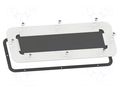 Cable gland plate; steel; W: 130mm; L: 445mm; with a membrane SCHNEIDER ELECTRIC NSYTLEME