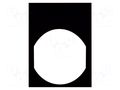 Label; Harmony XB4; black; 30x40mm SCHNEIDER ELECTRIC ZBY42101