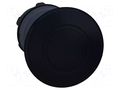 Switch: push-button; 22mm; Stabl.pos: 2; black; none; IP66; mushroom SCHNEIDER ELECTRIC ZB5AT2