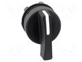 Switch: rotary; 22mm; Stabl.pos: 3; black; none; IP66; prominent SCHNEIDER ELECTRIC ZB5AJ3