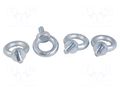 Lifting eye bolt; steel; for enclosures; Thread: M12; 4pcs. SCHNEIDER ELECTRIC NSYSFEB