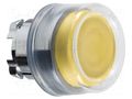 Switch: push-button; 22mm; Stabl.pos: 1; yellow; none; IP66; Pos: 2 SCHNEIDER ELECTRIC ZB4BP5