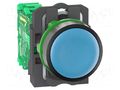Switch: push-button; 22mm; Stabl.pos: 1; blue; none; IP66; flat SCHNEIDER ELECTRIC ZB5RTA6