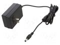 Power supply: switching; mains,plug-in; 18VDC; 1.38A; 25W; 87% MEAN WELL GSM25U18-P1J