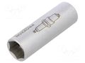 Socket; for spark plugs,socket spanner; 16mm; 1/2"; magnetic PROXXON PR23392