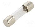 Fuse: fuse; 7A; 125VAC; quick blow; cylindrical,glass; 5x20mm; 5MF BEL FUSE 5MF-7-R