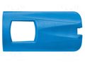 Mount.elem: markers for connectors; blue SCHÜTZINGER CLIP8455-BL