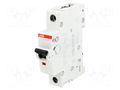 Circuit breaker; 230/400VAC; Inom: 10A; Poles: 1; Charact: Z; 6kA ABB S201-Z10