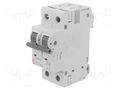 Circuit breaker; 230/400VAC; Inom: 63A; Poles: 2; Charact: C; 6kA ETI POLAM 002143522