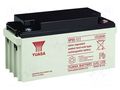 Re-battery: acid-lead; 12V; 65Ah; AGM; maintenance-free YUASA ACCU-HP65-12/Y