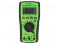 Meter: digital multimeter; VAC accuracy: ±(2%+5digit); -40÷400°C KPS KPS-DMM4500PV