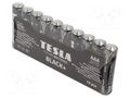 Battery: alkaline; AAA; 1.5V; non-rechargeable; Ø10.5x44.5mm TESLA BATTERIES BAT-LR03B/TSL-SH10