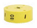 Hole saw; 89mm; aluminium,wood,metal,brass,steel,cast iron; PRO C.K CK-424030