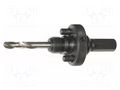 Hole saw adapter; Holder: hexagonal; 11mm C.K CK-424039