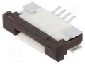 Connector: FFC/FPC; SMT; 50V; 0.4A; PIN: 4; Mat: thermoplastic; ZIF GCT FFC3B11-04-T