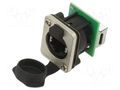 Connector: RJ45; socket; XLRnet; Cat: 5e; with push button AMPHENOL RJXS8FG5T