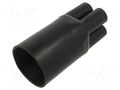 Cable breakout; 55/20mm; black; Diam.after shrinking: 20/6mm; AK RADPOL TKP4K055202006C1