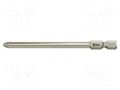 Screwdriver bit; Pozidriv®; PZ2; Overall len: 89mm WERA WERA.05071085001