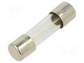 Fuse: fuse; 500mA; 250VAC; time-lag; cylindrical,glass; 5x20mm; 5ST BEL FUSE 5ST-500-R