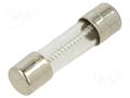 Fuse: fuse; 3A; 250VAC; time-lag; cylindrical; 5x20mm; 5TT; brass BEL FUSE 5TT-3-R