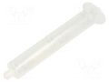 Syringe body; 50ml; natural; Luer Lock; for dispensers METCAL 955-N