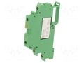 Relay: interface; SPDT; Ucoil: 6VAC,24VDC; 6A; 6A/250VAC; 6A/250VDC PHOENIX CONTACT DEK-REL-G24/21