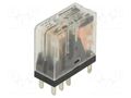Relay: electromagnetic; DPDT; Ucoil: 24VDC; Icontacts max: 5A; DRI WEIDMÜLLER DRI424024LD