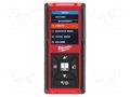 Distance meter; LCD; 0.15÷45m; IP54; Body dim: 105x48x24mm Milwaukee MW-LDM45