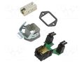 RJ connector Han 3A RJ45 Hybrid Cat.6A PFT 8+4p HARTING 09452151760