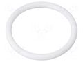O-ring gasket; silicone; Thk: 4mm; Øint: 38mm; white; -60÷160°C ORING USZCZELNIENIA TECHNICZNE O-38X4-SI-WH