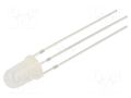 LED; yellow/yellow green; 5mm; 330÷550mcd,500÷750mcd; 30°; 78mW OPTOSUPPLY OSYGHC5B32A