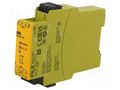 Module: safety relay; Usup: 230÷240VAC; IN: 1; OUT: 2; PNOZ X7P; IP40 PILZ PZ-777056