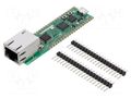 Dev.kit: Ethernet; prototype board; Comp: RP2040,W6100; 75x21mm WIZNET W6100-EVB-PICO