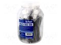 Ties set; black; 500pcs. ABB JTB1-500