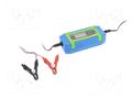 Charger: for rechargeable batteries; 6/12V; 4A; 4÷140Ah HÖGERT TECHNIK HT8G610