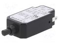 Circuit breaker; Urated: 240VAC; 48VDC; 2.3A; SPST; Poles: 1; MCB SCHURTER T11-814-2.3A