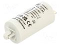 Capacitor: polypropylene; motors, run; 2uF; 425VAC; Ø28x55mm; ±5% DUCATI ENERGIA 4.16.17.02.72