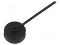 Protection cover; internal thread,threaded joint; IP68 BULGIN PX0480/BK