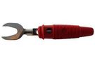 PLUG, 4MM, FORK, RED, BUG 930584101