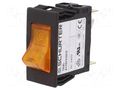 Circuit breaker; 6A; Poles: 1; SNAP-IN; TA45 2P; Leads: connectors SCHURTER TA45-A126F060C0
