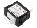 Circuit breaker; 8A; Poles: 1; SNAP-IN; TA45 2P; MCB SCHURTER TA45-AHTWF080C0