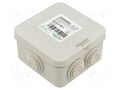 Enclosure: junction box; X: 98mm; Y: 98mm; Z: 51mm; wall mount; IP55 SCHNEIDER ELECTRIC ENN05004