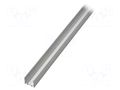 Profiles for LED modules; natural; L: 2m; VARIO30-02; aluminium TOPMET TOP-VAR30-02/A-2M