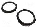 Spacer ring; MDF; 200mm; Porsche; impregnated; 2pcs. BASSER D.MDF.PORSCHE05