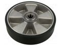 Transport wheel; Ø: 200mm; ESD; 680kg; polyurethane; Bearing: ball ELESA+GANTER RE.F5-200-RSL-ESD